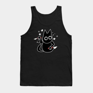 Black Cat's Knives Tank Top